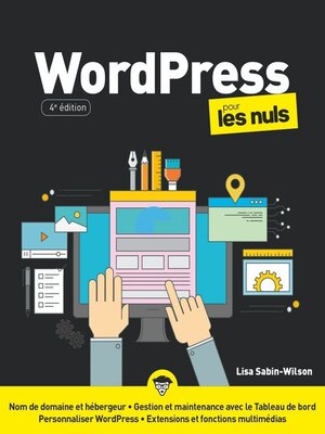 cover image of WordPress pour les Nuls, grand format, 4e éd.
